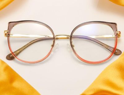 Okulary zerówki STYLION ze sklepu: Stylion w kategorii: Okulary zerówki damskie - zdjęcie 4D4DD33-06F-2088_7875