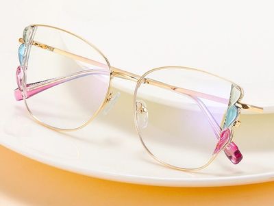 Okulary zerówki STYLION ze sklepu: Stylion w kategorii: Okulary zerówki damskie - zdjęcie 4D4DD33-06F-2088_7907
