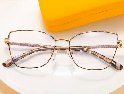 Okulary zerówki STYLION ze sklepu: Stylion w kategorii: Okulary zerówki damskie - zdjęcie 4D4DD33-06F-2088_8732