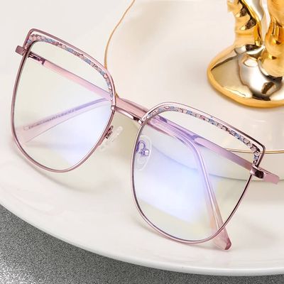 STYLION - Okulary zerówki ze sklepu: Stylion w kategorii: Okulary zerówki damskie - zdjęcie 4D4DD33-06F-2088_8768