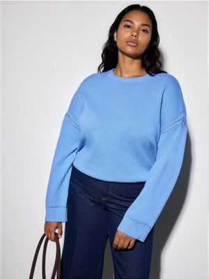 Sweter damski casual Mohito ze sklepu: Mohito w kategorii: Swetry damskie - zdjęcie 55A556F-010-6967_005IP
