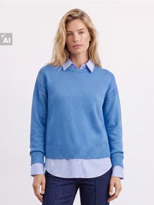 Sweter damski casual Mohito ze sklepu: Mohito w kategorii: Swetry damskie - zdjęcie 55A556F-010-6967_005IP