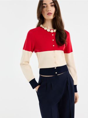Sweter damski casual Mohito ze sklepu: Mohito w kategorii: Swetry damskie - zdjęcie 55A556F-010-6967_013IP
