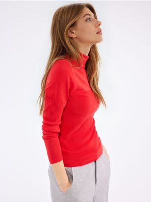 Sweter damski zimowy Mohito ze sklepu: Mohito w kategorii: Swetry damskie - zdjęcie 55A556F-010-6967_014IP