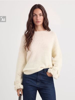Sweter damski Mohito ze sklepu: Mohito w kategorii: Swetry damskie - zdjęcie 55A556F-010-6967_053OE
