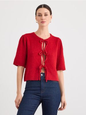 Sweter damski Mohito ze sklepu: Mohito w kategorii: Swetry damskie - zdjęcie 55A556F-010-6967_055IP