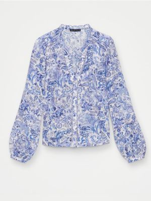 Bluzka damska casual Mohito ze sklepu: Mohito w kategorii: Bluzki damskie - zdjęcie 55A556F-010-6967_059GP