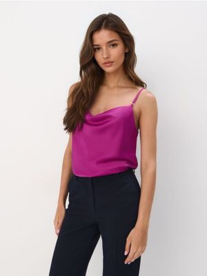 Bluzka damska casual na lato Mohito ze sklepu: Mohito w kategorii: Bluzki damskie - zdjęcie 55A556F-010-6967_066DS