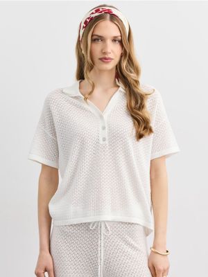Sweter damski na zimę na wiosnę Mohito ze sklepu: Mohito w kategorii: Swetry damskie - zdjęcie 55A556F-010-6967_070IP