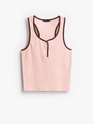 Bluzka damska casualowa Mohito ze sklepu: Mohito w kategorii: Bluzki damskie - zdjęcie 55A556F-010-6967_073HS