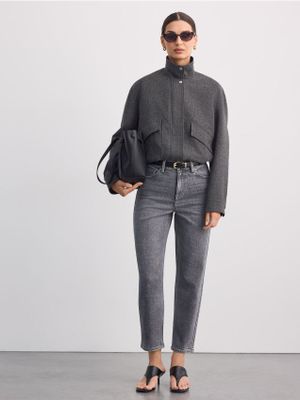 Jeansy damskie jesienne Mohito ze sklepu: Mohito w kategorii: Jeansy damskie - zdjęcie 55A556F-010-6967_074KG