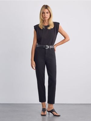 Jeansy damskie jesienne Mohito ze sklepu: Mohito w kategorii: Jeansy damskie - zdjęcie 55A556F-010-6967_074KG