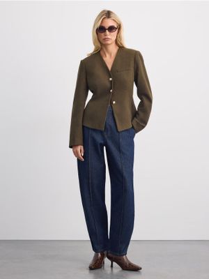 Jeansy damskie Mohito ze sklepu: Mohito w kategorii: Jeansy damskie - zdjęcie 55A556F-010-6967_077KG