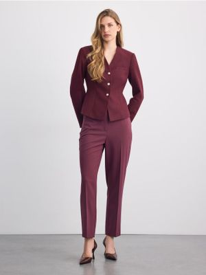 Spodnie damskie eleganckie Mohito ze sklepu: Mohito w kategorii: Spodnie damskie - zdjęcie 55A556F-010-6967_083LC