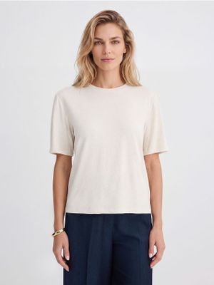 Bluzka damska Mohito ze sklepu: Mohito w kategorii: Bluzki damskie - zdjęcie 55A556F-010-6967_085KZ