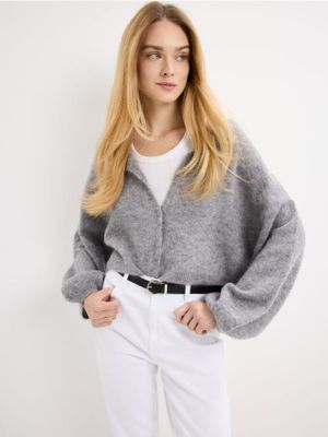 Sweter damski na zimę Mohito ze sklepu: Mohito w kategorii: Swetry damskie - zdjęcie 55A556F-010-6967_087IP