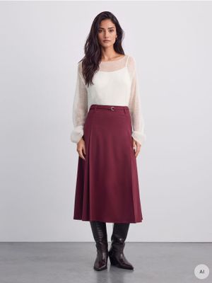 Spódnica Mohito ze sklepu: Mohito w kategorii: Spódnice - zdjęcie 55A556F-010-6967_091LC