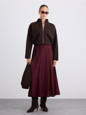 Spódnica elegancka Mohito ze sklepu: Mohito w kategorii: Spódnice - zdjęcie 55A556F-010-6967_097LC
