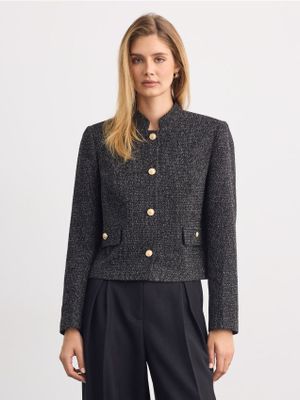 Mohito - Marynarka elegancki ze sklepu: Mohito w kategorii: Marynarki damskie - zdjęcie 55A556F-010-6967_102LC