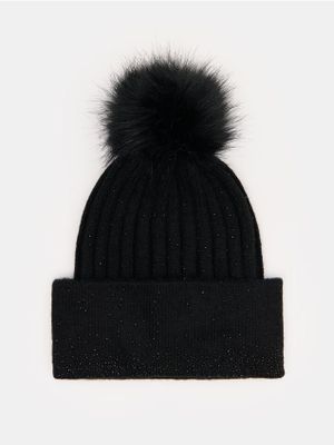Czapka zimowa damska Mohito ze sklepu: Mohito w kategorii: Czapki zimowe damskie - zdjęcie 55A556F-010-6967_105CC