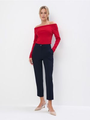 Spodnie damskie casual Mohito ze sklepu: Mohito w kategorii: Spodnie damskie - zdjęcie 55A556F-010-6967_118CD