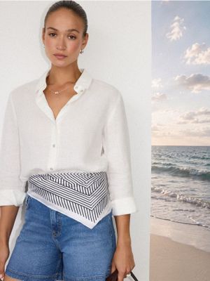 Mohito - Koszula damska elegancka casual ze sklepu: Mohito w kategorii: Koszule damskie - zdjęcie 55A556F-010-6967_136JG