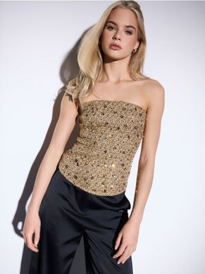 Bluzka damska casual Mohito ze sklepu: Mohito w kategorii: Bluzki damskie - zdjęcie 55A556F-010-6967_192FO