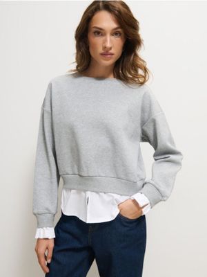 Bluza damska jesienna Mohito ze sklepu: Mohito w kategorii: Bluzy damskie - zdjęcie 55A556F-010-6967_198GV