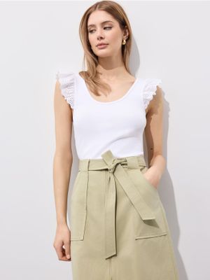 Bluzka damska Mohito ze sklepu: Mohito w kategorii: Bluzki damskie - zdjęcie 55A556F-010-6967_208ES