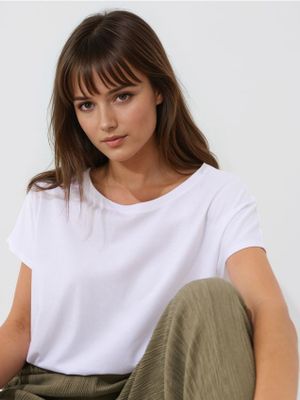Bluzka damska Mohito ze sklepu: Mohito w kategorii: Bluzki damskie - zdjęcie 55A556F-010-6967_211ES