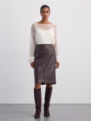 Spódnica na wiosnę Mohito ze sklepu: Mohito w kategorii: Spódnice - zdjęcie 55A556F-010-6967_211JO
