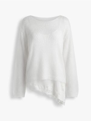 Sweter damski casual Mohito ze sklepu: Mohito w kategorii: Swetry damskie - zdjęcie 55A556F-010-6967_2403A
