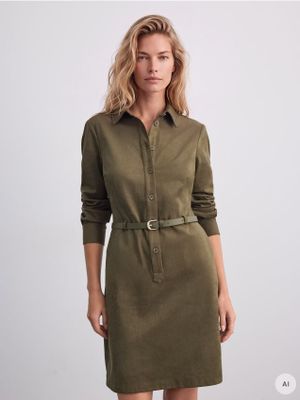 Sukienka na wiosnę szmizjerka Mohito ze sklepu: Mohito w kategorii: Sukienki - zdjęcie 55A556F-010-6967_265KT