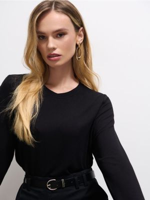Bluzka damska na jesień Mohito ze sklepu: Mohito w kategorii: Bluzki damskie - zdjęcie 55A556F-010-6967_273GG