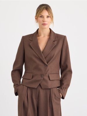 Mohito - Marynarka jesienny elegancki ze sklepu: Mohito w kategorii: Marynarki damskie - zdjęcie 55A556F-010-6967_285LG