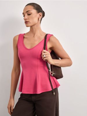 Bluzka damska casual Mohito ze sklepu: Mohito w kategorii: Bluzki damskie - zdjęcie 55A556F-010-6967_300GS