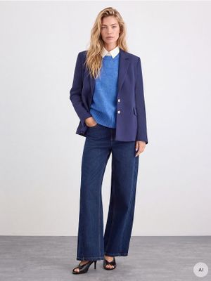 Sweter damski casual Mohito ze sklepu: Mohito w kategorii: Swetry damskie - zdjęcie 55A556F-010-6967_330AC