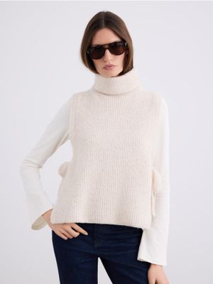 Sweter damski Mohito ze sklepu: Mohito w kategorii: Swetry damskie - zdjęcie 55A556F-010-6967_340LI