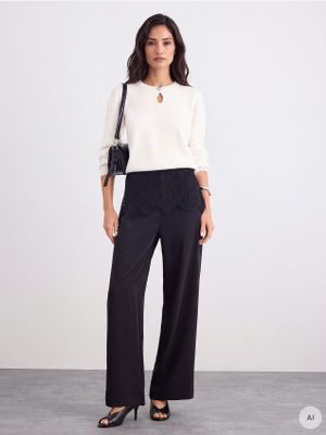 Sweter damski na zimę Mohito ze sklepu: Mohito w kategorii: Swetry damskie - zdjęcie 55A556F-010-6967_350LD