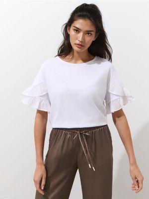 Mohito - Bluzka damska casual ze sklepu: Mohito w kategorii: Bluzki damskie - zdjęcie 55A556F-010-6967_354EM