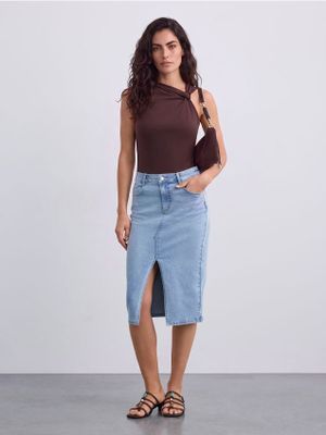 Spódnica na wiosnę Mohito ze sklepu: Mohito w kategorii: Spódnice - zdjęcie 55A556F-010-6967_359AB