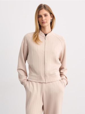 Bluza damska casualowa Mohito ze sklepu: Mohito w kategorii: Bluzy damskie - zdjęcie 55A556F-010-6967_378MG