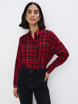 Koszula damska casual Mohito ze sklepu: Mohito w kategorii: Koszule damskie - zdjęcie 55A556F-010-6967_390CG