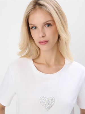 Bluzka damska Mohito ze sklepu: Mohito w kategorii: Bluzki damskie - zdjęcie 55A556F-010-6967_397DZ