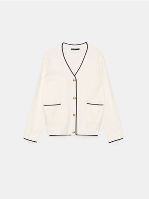 Sweter damski Mohito ze sklepu: Mohito w kategorii: Swetry damskie - zdjęcie 55A556F-010-6967_398DH