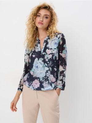 Mohito - Bluzka damska casual ze sklepu: Mohito w kategorii: Bluzki damskie - zdjęcie 55A556F-010-6967_399CK