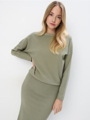 Sweter damski Mohito ze sklepu: Mohito w kategorii: Swetry damskie - zdjęcie 55A556F-010-6967_406DH
