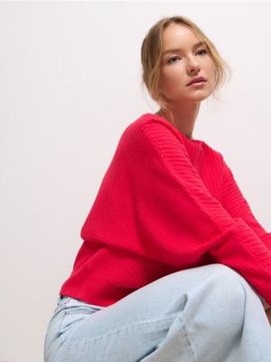 Sweter damski na zimę Mohito ze sklepu: Mohito w kategorii: Swetry damskie - zdjęcie 55A556F-010-6967_407EQ