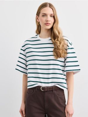 Mohito - Bluzka damska casual ze sklepu: Mohito w kategorii: Bluzki damskie - zdjęcie 55A556F-010-6967_411KH