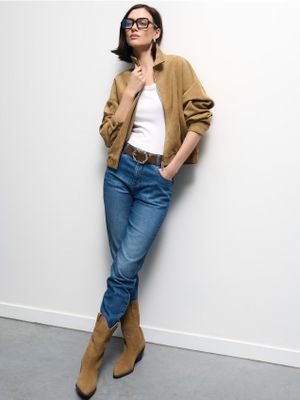 Jeansy damskie casual Mohito ze sklepu: Mohito w kategorii: Jeansy damskie - zdjęcie 55A556F-010-6967_432CZ